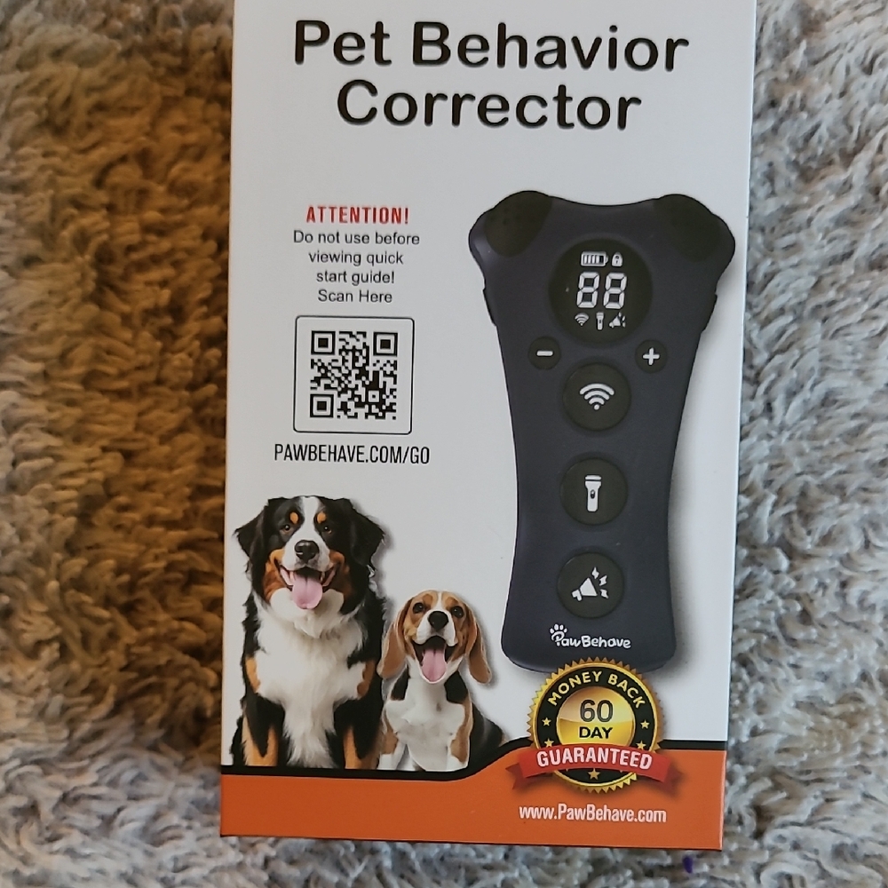 Black Pet Behavior Corrector